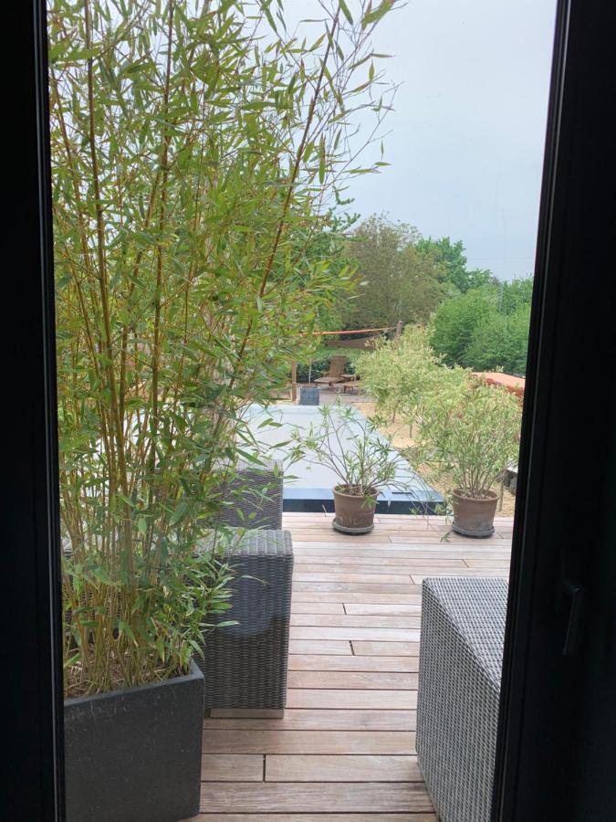 La Chambre Du Chemin Vert : Spa Piscine Sauna Jodoigne Ngoại thất bức ảnh
